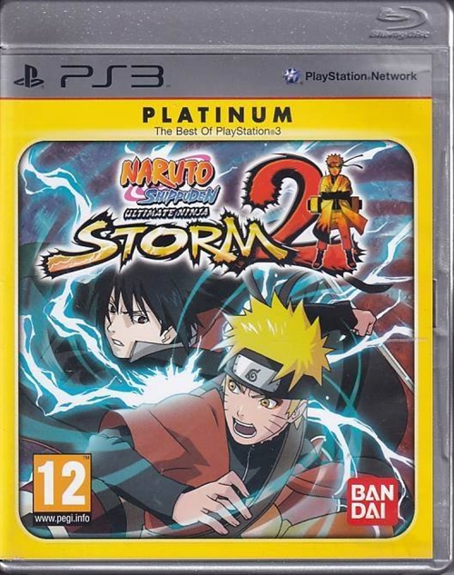 Naruto Shippuden Ultimate Ninja Storm 2 - Platinum - PS3 (A Grade) (Genbrug)